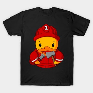 Fireman Rubber Duck T-Shirt